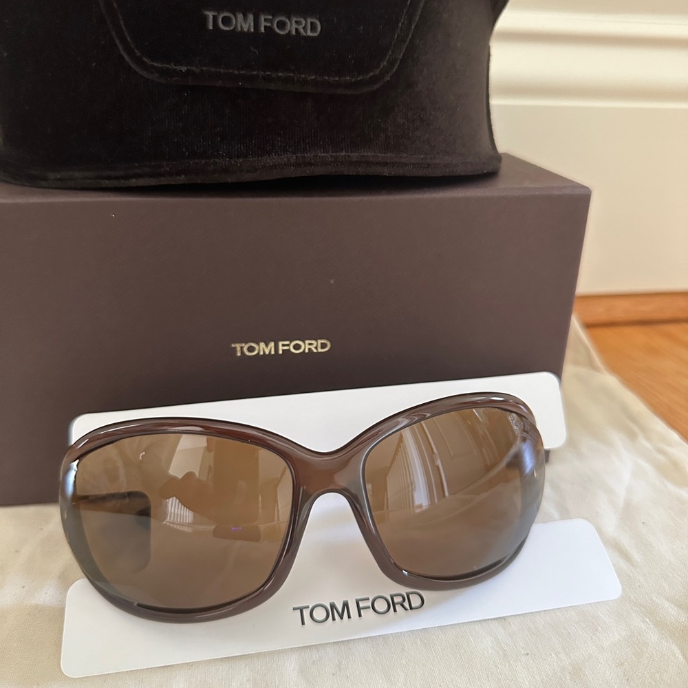 Tom Ford FT0008 Jennifer oval sunglasses POLARIZED - Picture 3 of 8